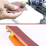 Emery Stoffrollen Polier -Schleifpapier Effiziente Schleifwerkzeuge für Metallbearbeitung und Holzbearbeitung, Weich (PINK)