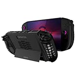 YAJOJO Schutzhülle für Legion Go 2 Handheld-Spielkonsole, schlanke, weiche TPU-Schutzhülle für Lenovo Legion Go 2, kratzfest, stoßfest, Schwarz