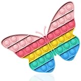 VURYAPI Poppit Pop Fidget It Toy Set - Bubble Popet Antistress Spielzeug | Figetttoys Autismus braucht druckentlastendes Spielzeug Liebe und Delfine(Schmetterling