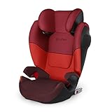 Cybex Silver Solution M-fix SL, Autositz Gruppe 2/3 (15-36 kg), mit Isofix, Rumba Red