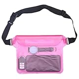 Wasserdichte Tasche für Handy, wasserdichte Tasche mit Hüftgurt, große Kapazität für den Außenbereich – vielseitige Handytasche, Schwimmzubehör für die