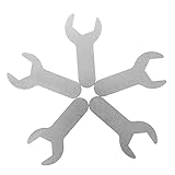 HOMSFOU 5 Teiliger Einmaulschlüssel Verstellbarer Schraubenschlüssel Breite Backen Schraubenschlüssel Für Gasflaschen Gasventile Schraubenschlüssel Für Den Heimgebrauch