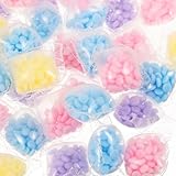 KICHOUSE Duftperlen für Wäsche 100 Beutel Waschmittel Booster mit Weichspüler Effekt Schnell Lösliche Textilerfrischerperlen für Hand und Maschinenwäsche Langanhaltender Frischeduft