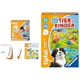 Ravensburger tiptoi Starter-Set Plus 00159: Stift und Buch Meine schönsten Kinderlieder & tiptoi 00108 - Alle Meine Tierkinder