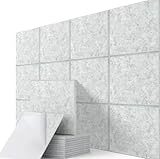 Groß Filz Pinnwand Selbstklebend (6, Schwarz-Quadrat, 90 x 60 cm)