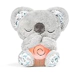 Auby Soothe 'n' Cuddle Koala，Kuscheltier mit Beruhigungsfunktion，Plüschspielzeug für Neugeborene 10 Schlaflieder, Lichter & rhythmische Atmung