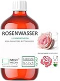 500-ml ROSENWASSER HYPOALLERGEN Essbares Gesichtswasser 100% naturrein NATURMEDIN®