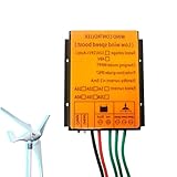HENGJINGTR 220v, 16000W Windkraftanlagen-Laderegler und MPPT Niederspannungs-Stufenerhöhung wasserdichter 12V / 24V / 48V Windkraftanlagen-Laderegler
