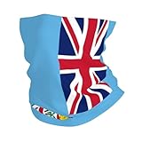 Sturmhaube Fidschi-Flagge Motorrad Atmungsaktiv Schlauchschal Camping Winddichter Gesichtsdekoration