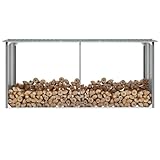 Gecheer Feuerholzspeicher Stahl Grau Langlebigkeit Trockenheit