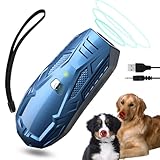 Bubbacare Anti Bellen Gerät, Ultraschall Handheld Anti-Bell-Mittel für Hunde, Tragbar & Wiederaufladbar Antibell Gerät, 5m Reichweite Hundeschreck Ultraschall Trainingsgerät für Kleine Große Hunde