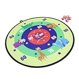 CONGARTENO Dartscheibe Wurfspiel mit Klebriger Scheibe und Sticky Bällen Interaktives Wurfspielzeug Hand Auge koordination Langlebig Geeignet für Drinnen und Draußen