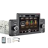 KOPHENIX 1Din Autoradio. IPS MP5. Multimedia-Player Bluetooth-Autoradio-Stereo-Video-Spiegel-Link 1 DIN-Fit for Vw. Fit for Hyundai Fit for Nisssian Fit for Toyota Lada (Color : Gray)