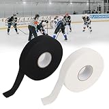 2PCS Eishockey Schläger Tape Hockeyschläger Tape Self Adhesive Hockey Stick Eishockey Hockeyschläger Tape Eishockey Schläger Tape Hockey-Klebeband für Eishockey/Golf/Tennis/Squash/Badminton/Baseball