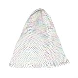 Yuanpgky Angelkescher für Karpfen – leichtes Ersatznetz mit 75 kg Tragkraft, 40/50/60 cm Durchmesser, kompatibel mit 40–60 cm Reifen, Nylon-Netz (Durchmesser 60 cm)