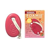 Foamie Feste Duschpflege Berry Basilicious – Fruchtig-frischer Duft mit Erdbeere & Basilikum – 3-in-1: reinigt, pflegt & massiert – Hautfreundlicher pH-Wert – Ohne Plastik, ideal für empfindliche Haut