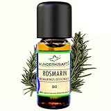 BIO Rosmarinöl - 100% naturreines ätherisches bio Öl von WUNDERKRAFT.BIO, Aromatherapie & Diffuser geeignet, Aromaöl, Duftöl (30ml, Rosmarin BIO)