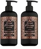 Tesori d'Oriente Flüssigseife Hammam, 300 ml, aromatische Handseife mit Argan-Öl und Orangenblüte, flüssige Seife im Pumpspender zur sanften Reinigung, Wellness-Ritual für Körper & Sinne
