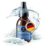 ORGANIC MAGNESIUM® Magnesiumöl Spray 100ml [NATÜRLICH & REIN] - 100% Reines Zechstein Magnesium Oil Spray für Füße, Haut & Körper - Magnesium Öl Sprühflasche - Ideal für Sport & Muskel Entspannung