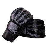 Halbfinger-Boxhandschuhe für Erwachsene, Muay Thai, Kampfsport, Tasche, Boxtraining, PU-Handschuhe, Ausrüstungsset, Halbfinger-Boxhandschuhe für Männer, Frauen, Erwachsene, Boxen, Kampfhandschuhe,