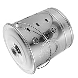 LALADEFIEE Edelstahl Geldverbrennungsbehälter mit Griff Hitzebeständiger Papiergeld Opferfeuerkorb für Zeremonien Garten und Hausgebrauch Praktischer Metallfeuerkorb zum Verbrennen von