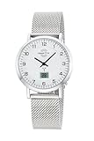 Master Time Funk Quarz Damen Uhr Analog-Digital mit Edelstahl Milanaise Armband MTLS-10740-12M