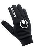 uhlsport Fußball Feldspielerhandschuhe - Feldspieler-Handschuhe für Herren, Damen, Kinder - Running Jogging Handschuhe mit Micro-Grip-Profil für warme und trockene Hände bei kaltem Wetter