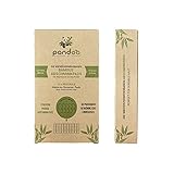 pandoo 10 wiederverwendbare und waschbare Abschminkpads aus Bambus und Baumwolle | Make-Up Remover, Wattepads | Extrem Weich, für Gesichtsreinigung und Baby | Low Waste