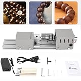 Mini Drehmaschine 100W 220V 4000-9000U/min präzise Drehbank Feindrehmaschine Perlen Maschine Mini-Beads Miniatur-Drehmaschine Holzdrehmaschine DIY Holzbearbeitung