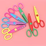Kikumi Kids Scissors, 6 PCs Farbenfroh