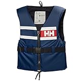 Helly Hansen SPORT COMFORT, Festtoffweste ideal für den Wassersport, Auftriebshilfe, 90+, Navy