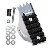 Ersatzgleiter für Teleskopleiter, Reparaturwerkzeug für stabile Gummisohlen, Ersatzteile für Aluminiumleitern | für Dachboden, Dachböden, Werkbank, Bohrmaschine, Hausarbeit