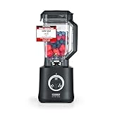 CASO PowerBlender B 2000 - Profi Standmixer, Testurteil: Sehr Gut, 30.000 U/min, bruchsicherer Tritan-Mixbehälter, BPA-frei, 8-fach Messer-System mit Titanbeschichtung, Schwarz