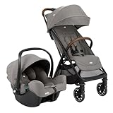 Joie Pact Pro Travel System mit i-Snug 2 – ultraleicht, kompakt, Geburt bis 22 kg, ergonomische Neigung, UPF 50+ Baldachin & One-Touch-Bremse