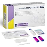 Berkeley Health Helicobacter Pylori Schnelltest-Kit | Selbsttest zur Erkennung von Anti-Helicobacter-Pylori-Antikörpern in Vollblutproben, schnelle Ergebnisse mit 87% Gesamtgenauigkeit | 1 Test