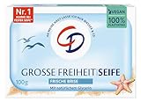 CD MILDE SEIFE GROSSE FREIHEIT 'frische Brise' 100G vegan & ohne Mikroplastik