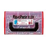 fischer 541105 FIXtainer - Die DUOPOWER-Tiefenbiss-Box, Universaldübel, Dübelset, 210 Teile