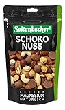Seitenbacher Schoko-Nuss Mischung I Edelste Nüsse I Schokolade I unbehandelt I ganze Nüsse I (1 x200 g)