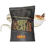 GN Laboratories 100% Dairy Whey Isolate 750g (Milchreis Zimt) – Eiweißpulver zum Muskelaufbau – Proteinpulver für Protein Shake – Protein Pulver – Whey Protein Pulver – Whey Isolate