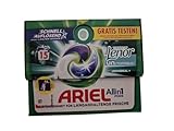 Ariel All-in-1 PODS Waschmittel mit Lenor Unstoppables, Universal+, 15 Waschladungen