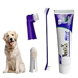 Hundezahnpasta,Hundezahnpasta Gegen Zahnstein,Zahnpasta für Hunde,Zahnpasta Hund Gegen Zahnstein Beugt Mundgeruch Vor,Erfrischt Den Atem,Entfernt Zahnstein(Rindfleischgeschmack)