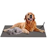 Wintem HeatUp Heizdecke für Hunde und Katzen, elektrisch, isoliert, wasserdicht, Abnehmbarer Bezug, 60 x 40 cm