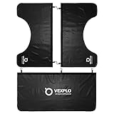 VEXPLO® Kotflügelschoner Matratze für Mechaniker, 3-teilige magnetische Auto kotflügel Schutz mit 15 Haken & 7 Magneten, Große Größe und Universelle Passform für Limousinen oder SUVs，（135 X 65 cm