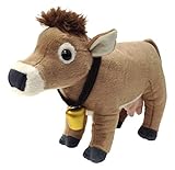 Wild Republic 18497 Vaca Con Cencerro Peluches CK Plüsch Alpenkuh mit Glocke, 30 cm, Braun