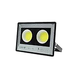 VXDEFP LED Flutlicht 50W 100W 200W 300W 500W Wasserdicht Hohe Helle Outdoor Garten Projektor Beleuchtung scheinwerfer Wand Flutlichter LED Strahler Außen(Warm White,COB 100W)