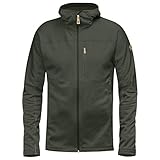 FJALLRAVEN FJALLRAVEN Fjüllrüven Herren Abisko Trail Fleece M Jacke, Tiefer Wald, L EU