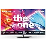 Philips Ambilight 65OLED759 Smart TV OLED 4K – Display 65 Zoll, Plattform P5 AI Perfect Picture Ultra HD, Titan OS, Dolby Vision und Dolby Atmos Sound, funktioniert mit Alexa und Google Assistant