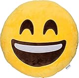 Vnnigmn Niedliches Emoji-Kissen Emoji-Puppe Emoji-Kissen, dekorativ, Spielzeug, Geburtstag, Geschenk, Heimdekoration