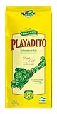 Playadito Yerba Mate Tee Tradicional 1 kg, Original aus Argentinien mit Stängel, sanfter Geschmack