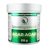 Special Ingredients Agar Agar 250g Höchster Qualität, Geeignet Für Veganer Und Vegetarier, Nicht Gentechnisch Verändert, Glutenfrei, Nicht Bestrahlt - Recycelbarer Behaltert